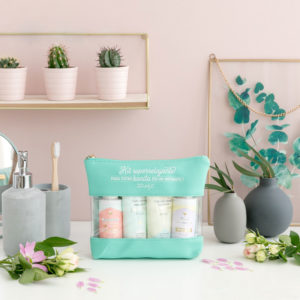 Super-relaxing kit to be pretty in an instant