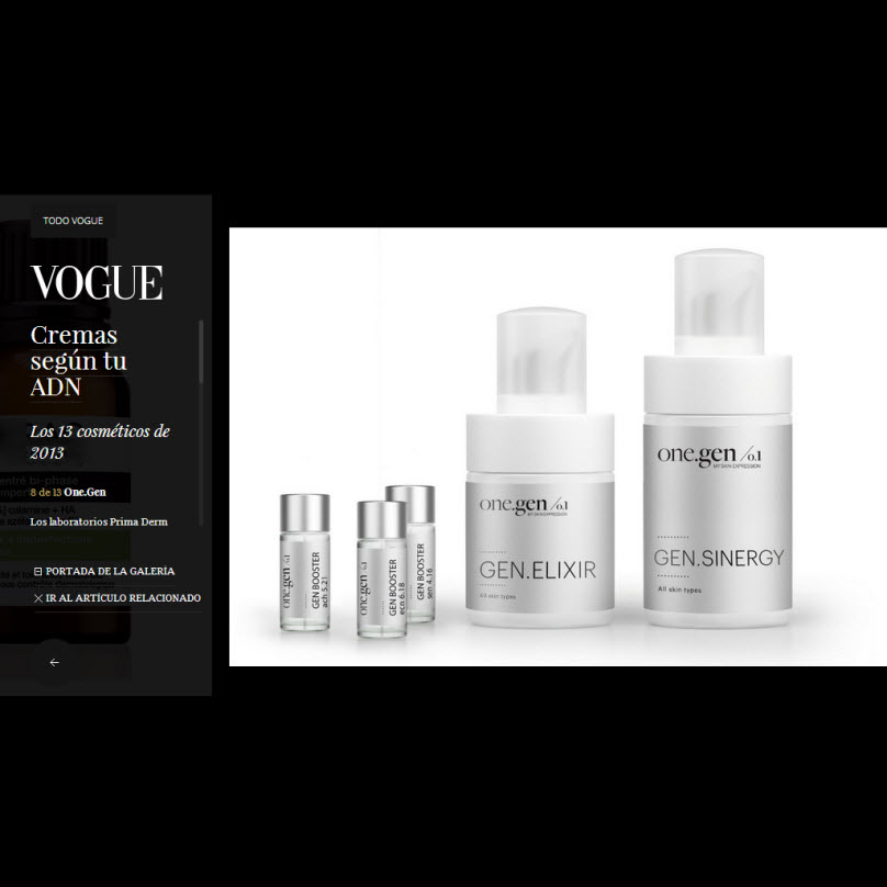 Onegen Lab elegido uno de los 13 mejores productos del 2013 por Vogue